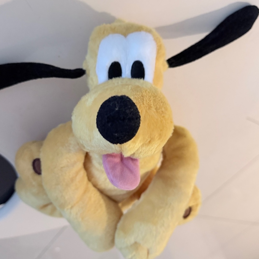 Disney Plush Pluto - Yellow and Black